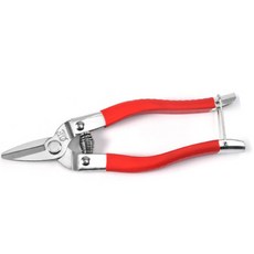 Blue Living 紅色握把直刃園藝用剪刀 小, 1個