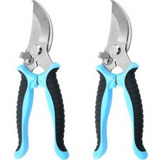 Market Plan 彩色園藝剪刀 藍色, 2個