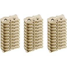 Market Plan 復古磁扣 14mm 30入組, 金色, 1套