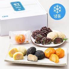 황칠오메기떡 황칠 오메기떡 5종 x 6개 세트 (냉동), 55g, 30개입, 1세트