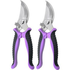 Market Plan 彩色園藝剪刀 紫色, 2個