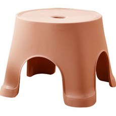 Clara 小型多用途家用塑膠凳子 椅子 小型, 1個, 粉紅色