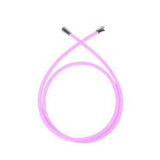 HealthOn 殘留物排出PVC蓮蓬頭軟管 紫色 2m, 1個