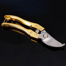 Market Plan 金色手柄彎刀園藝用剪刀, 1個