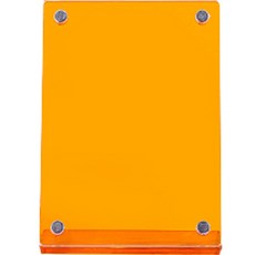 마르 아크릴 스탠드 자석 액자, 오렌지, 1개