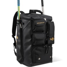 HATAKEYAMA 高級複合式後背包, Black X Gold, 1個