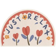 ASSARE 廚房浴室裝飾柔軟地墊 A02, 混色, 1個