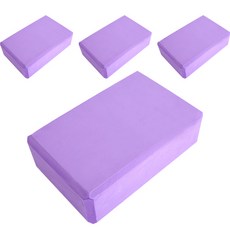 유진토피아 요가블럭 4p, 퍼플
