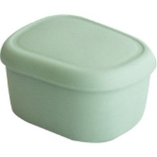 Ondiz 粉彩矽膠密封便當盒 綠色 L, 1入, 1個