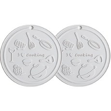 올라운더 노르딕 플레이팅 뚝배기받침 그레이, 2개