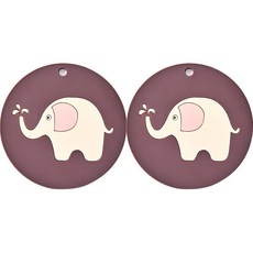 All-rounder 動物朋友卡通砂鍋墊 大象, 2個
