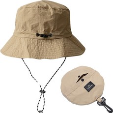 어반플렉스 등산 아웃도어 챙 모자 버킷햇 벙거지 낚시 캠핑 사파리모자, 베이지