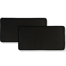 CARMONG 車用車宿平整化連接板 縫隙擴展板 小型 2入 + 專用收納袋, 現代, 黑色