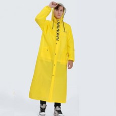 리버폭스 방수 빅사이즈 전신 우비, 옐러우