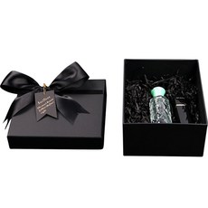 Make Mine 石膏芳香劑禮物包裝盒 黑色蝴蝶結 15 x 8 cm, 混合顏色