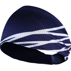 ONEARDOR 高級網眼運動髮帶, 網眼海軍藍