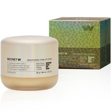 Enough Secret 亮白提亮面霜 80g, Clova White, 1個