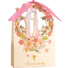 Make Mine 石膏芳香劑 結婚回禮 禮物包裝盒 禮物袋 10入, 混合顏色