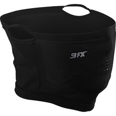 9FX 運動夏季機能頸套 中型 面罩, 黑色