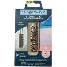 YANKee CANDLe Sidekick 車用芳香劑 吊飾, 1入, 1個, 花香, 粉紅沙灘