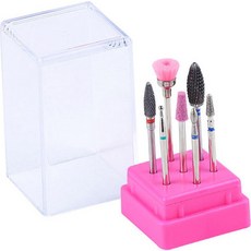 美甲鑽頭 KN-A4056 7件組, 混合顏色, 1套