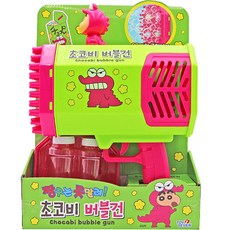 짱구 초코비 버블건, 혼합색상, 1개
