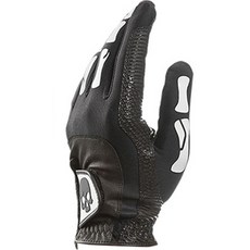 Volvik 男用 VAJB 骷髏萊卡高爾夫球手套 左手用, 黑色