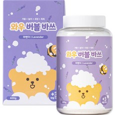 Agade Wow 泡泡浴薰衣草, 400g, 1個