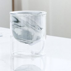 주앙오브제 모비 화분 + 받침 세트, 02 그레이