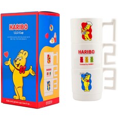 HARIBO Goldbears 小金熊一二三杯3件組, 1個, 混合色