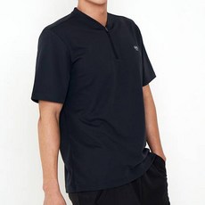 HI-GOLD 男士Logo基本款PK拉鍊T恤