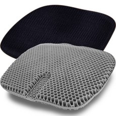 마켓플랜 소프트 실리콘 쿨 방석 + 커버 세트, 혼합색상