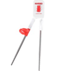 HARIBO 金熊學習筷, 紅色, 1個