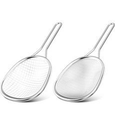 WAGENSTEIGER 不鏽鋼濾網球拍 小網 + 球拍大網 2件組, 1套