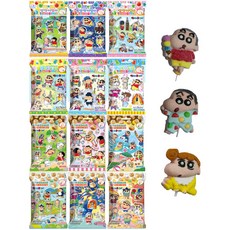 Crayon Shinchan 蠟筆小新聯名 軟糖餅乾組 5款 3入, 1組