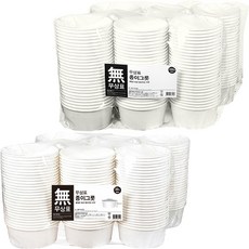 紙碗 380ml x 160入 + 520ml x 160入 套組, 1套