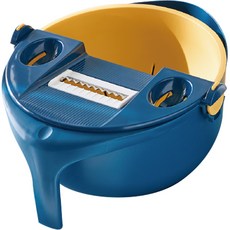 INOXPRAN 多功能削皮器瀝水籃, 群青