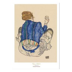 Moritz 埃貢·席勒名畫室內裝飾布海報 30