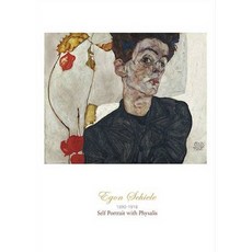 Moritz 埃貢·席勒名畫室內裝飾織物海報 1