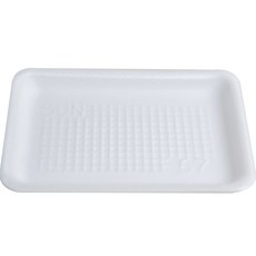 塑膠蓋熟肉小菜生魚片一次性盤子 PG-57, 1個, 100入