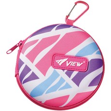 VIEW EVA 護目鏡 泳鏡盒 VA1304, P 粉紅色