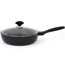 TVS 인덕션 프로텍타 더블 논스틱 코팅 IH 딥 후라이팬, 28cm, 1개, 지름 28cm x 깊이 7cm