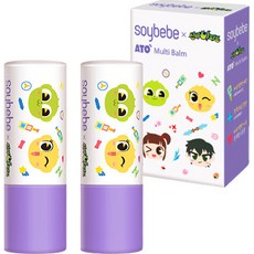 soybebe 辛比的怪怪屋聯名Ato孩童萬用膏, 2支, 5.8g