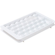 DALPAENGI LIVING Cuisine de Maman 迷你圓球製冰盒 33格, 白色, 1個