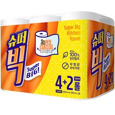 모나리자 슈퍼 빅 키친타월 150매, 6개입, 1개