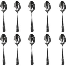 HAEMO Willive 不鏽鋼 Nino 餐具, 銀色, 10個