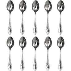 Willive 不銹鋼復古餐具, 單一顏色, 湯匙10支