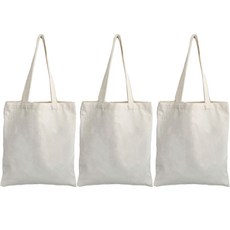 素色直立式環保袋 3入