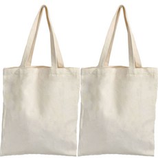 素面直式環保袋 2入