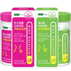 Konkuk 藤黃果&綜合維他命美體錠+孅盈兒茶素礦物質錠組, 1組, 60顆